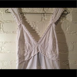 White Cotton Giocam summer dress